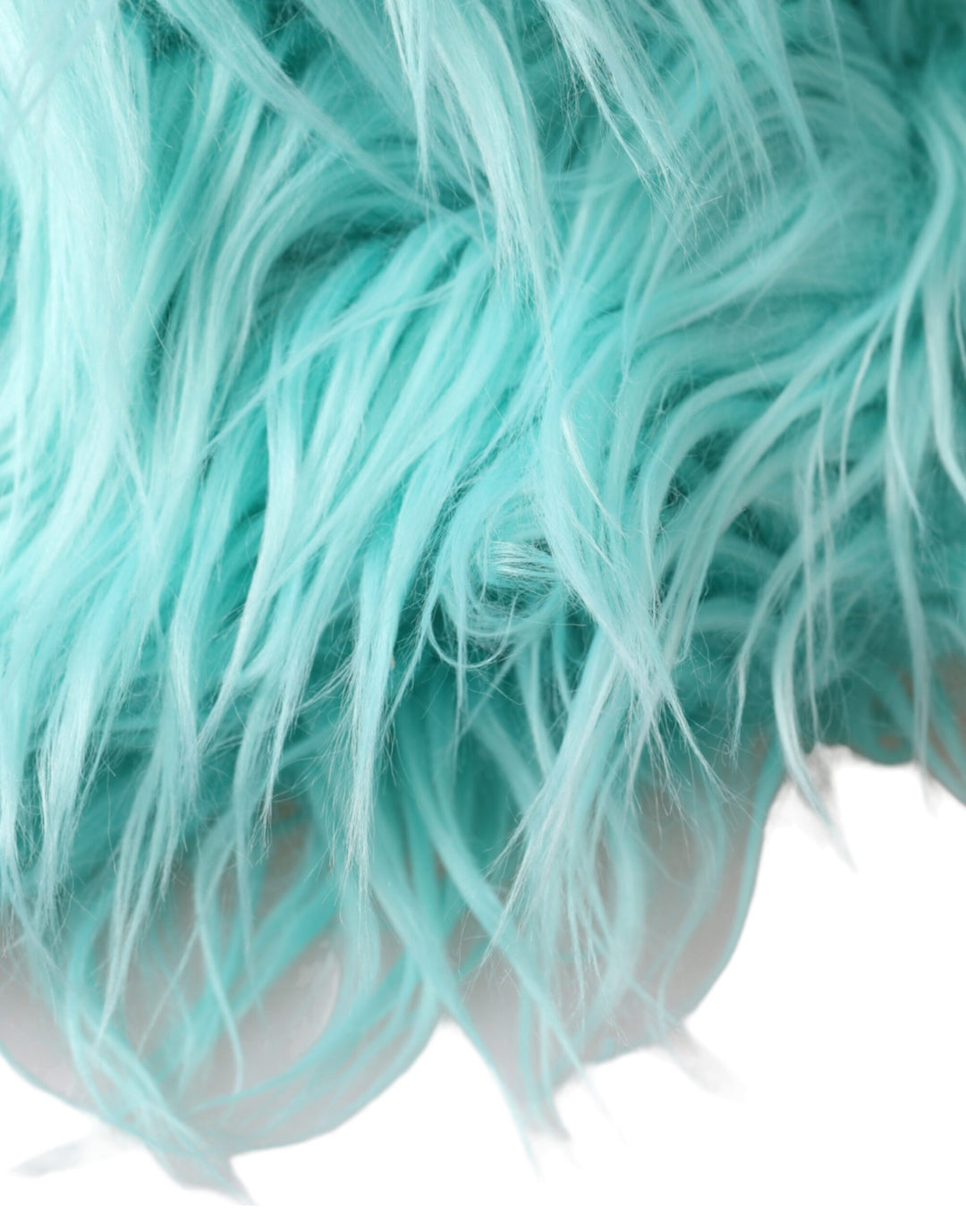 Mint Green Acrylic Fur Ladies Bucket Hat