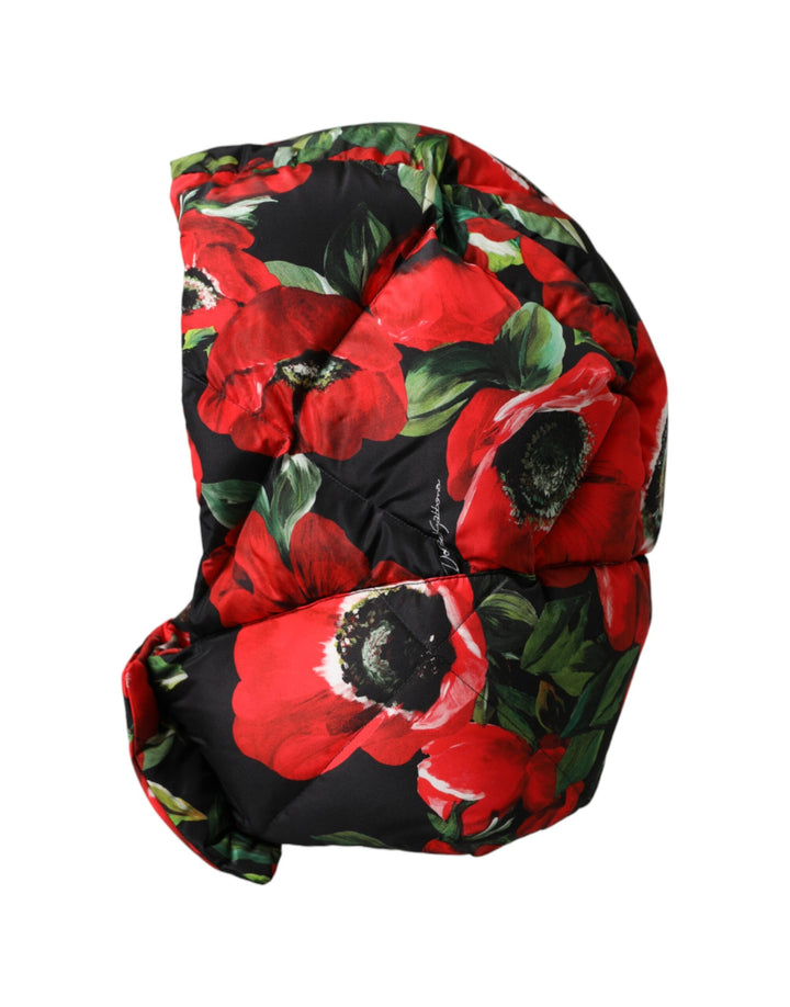 Multicolor Anemone full head wrap hat