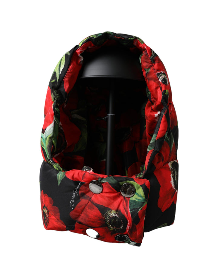 Multicolor Anemone full head wrap hat