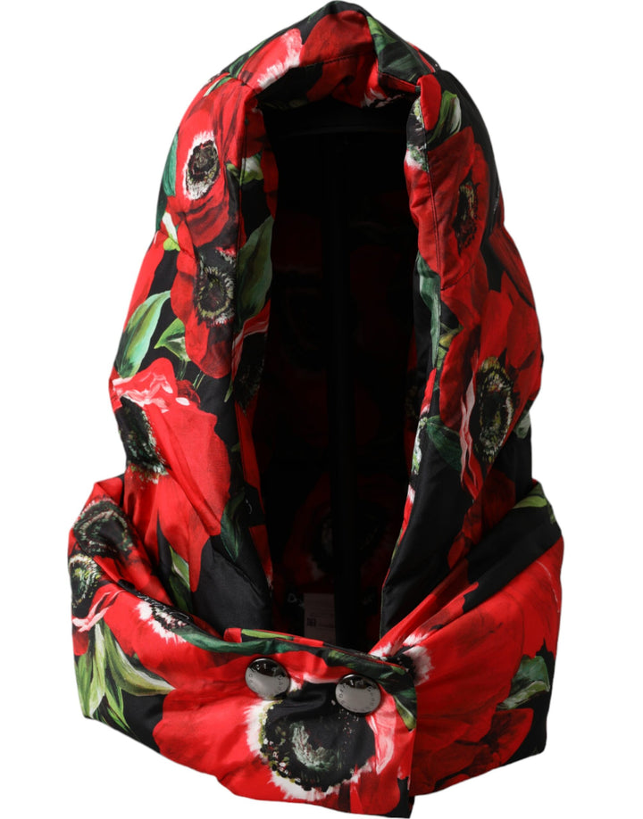 Multicolor Anemone full head wrap hat