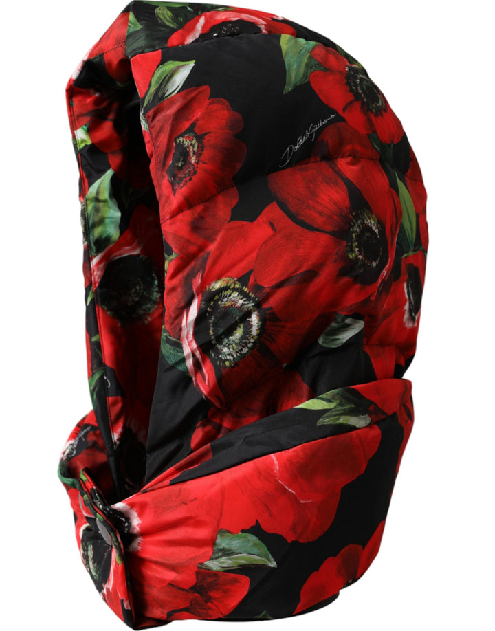Multicolor Anemone full head wrap hat