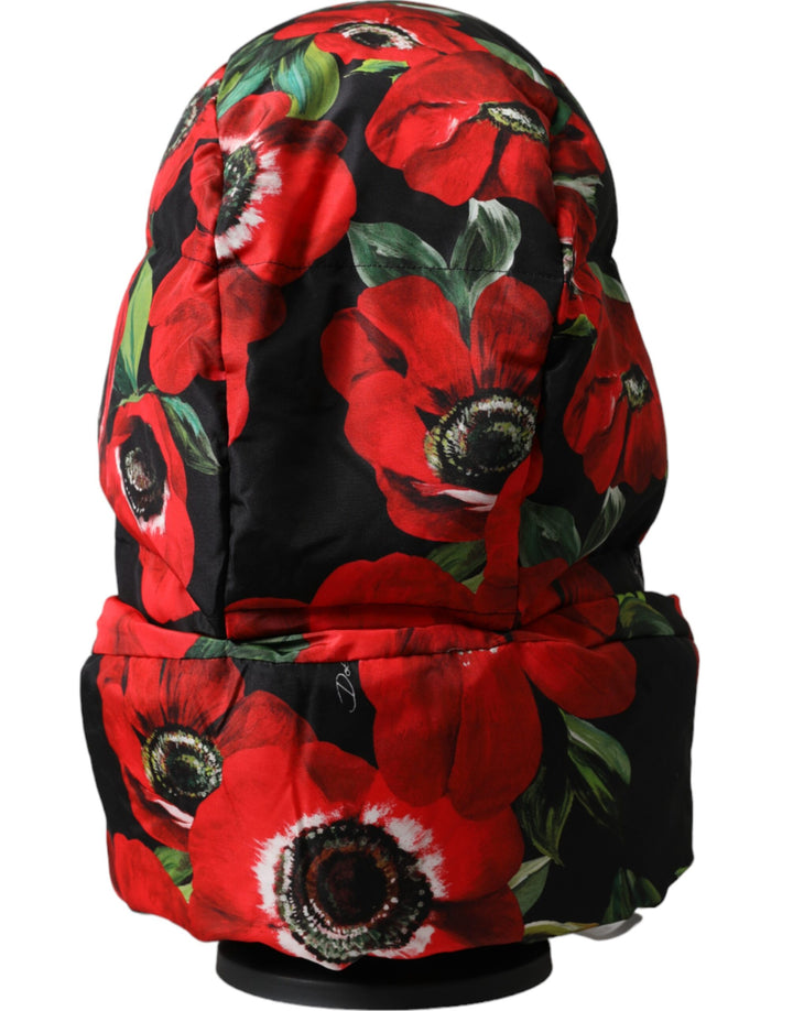 Multicolor Anemone full head wrap hat