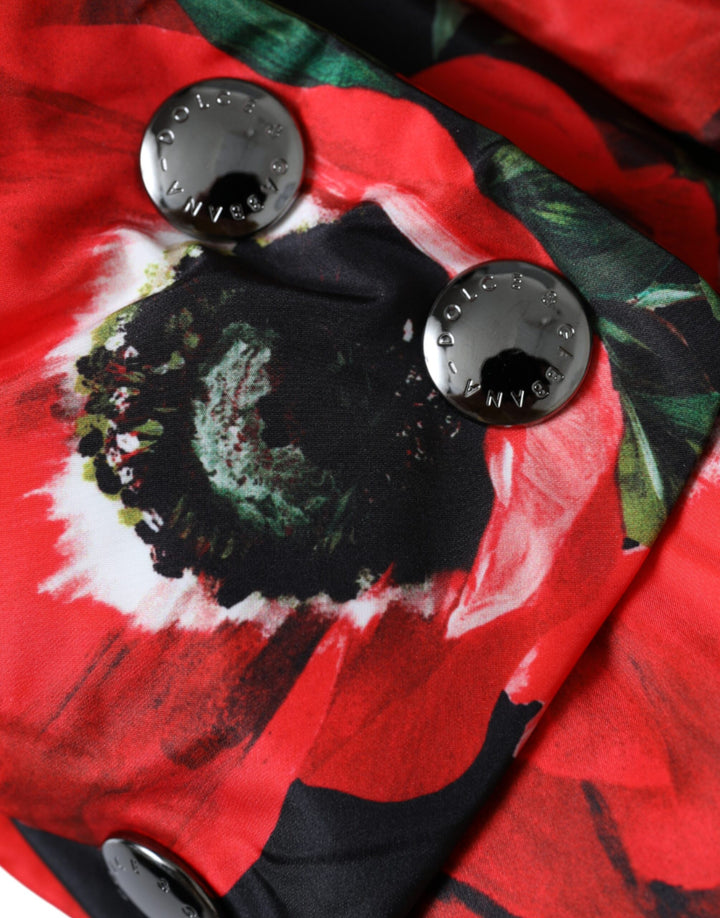 Multicolor Anemone full head wrap hat