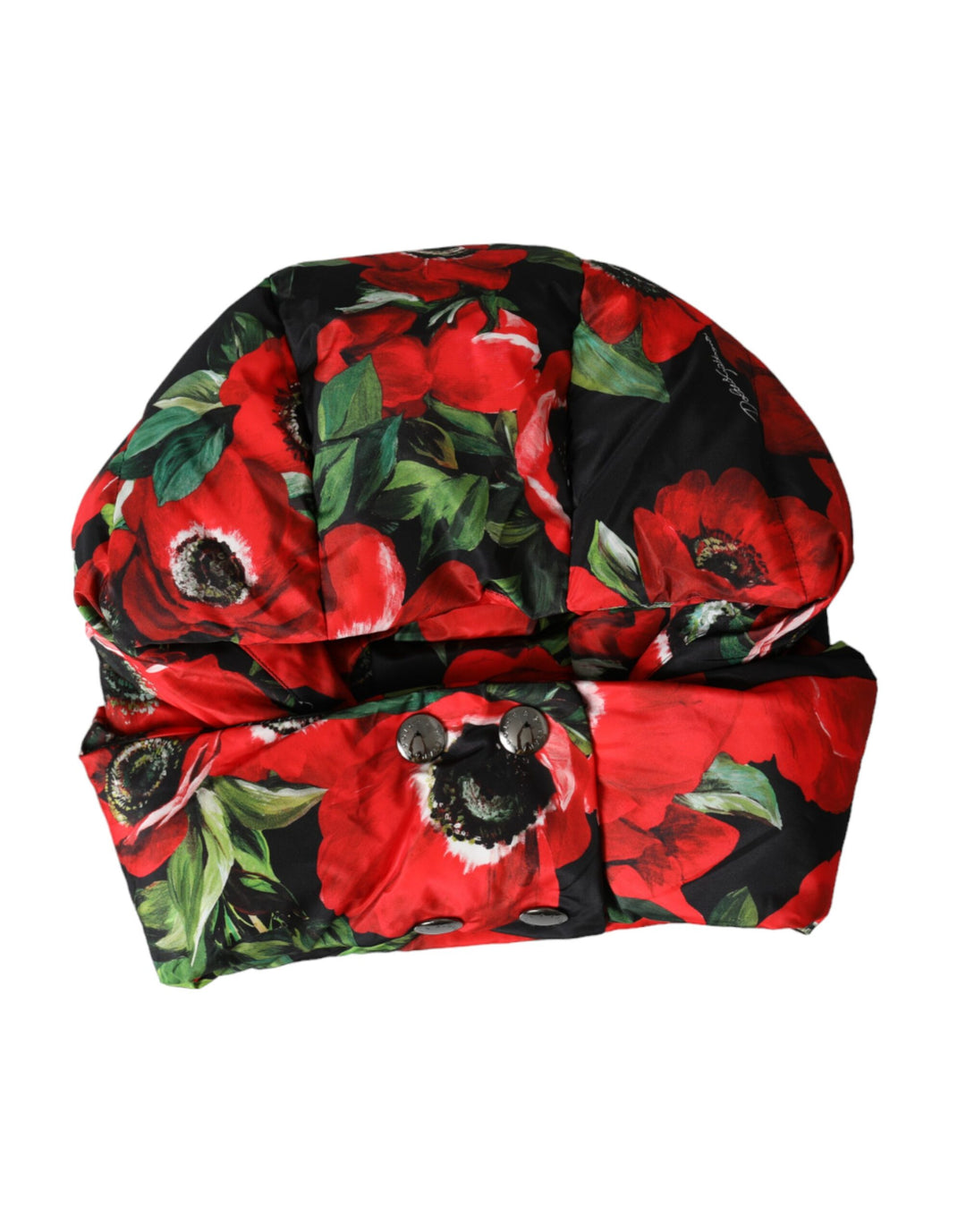 Multicolor Anemone full head wrap hat