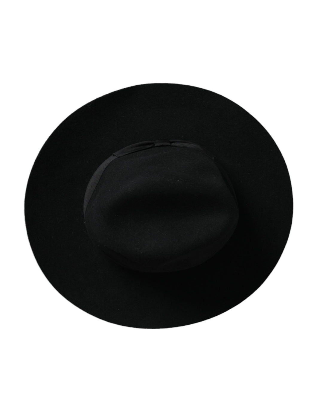 Schwarzer Kaninchen Fedora Trilby Frauen Hut