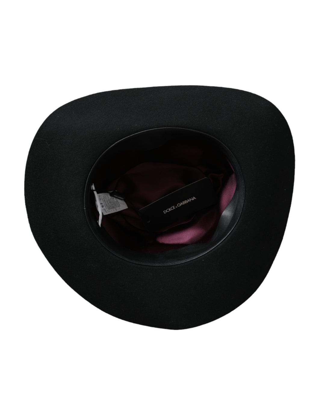 Schwarzer Kaninchen Fedora Trilby Frauen Hut