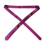 Purple Satin Silk Adjustable Men's Tie