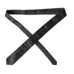 Dark Grey 100% Silk Fantasy Adjustable Men's Tie
