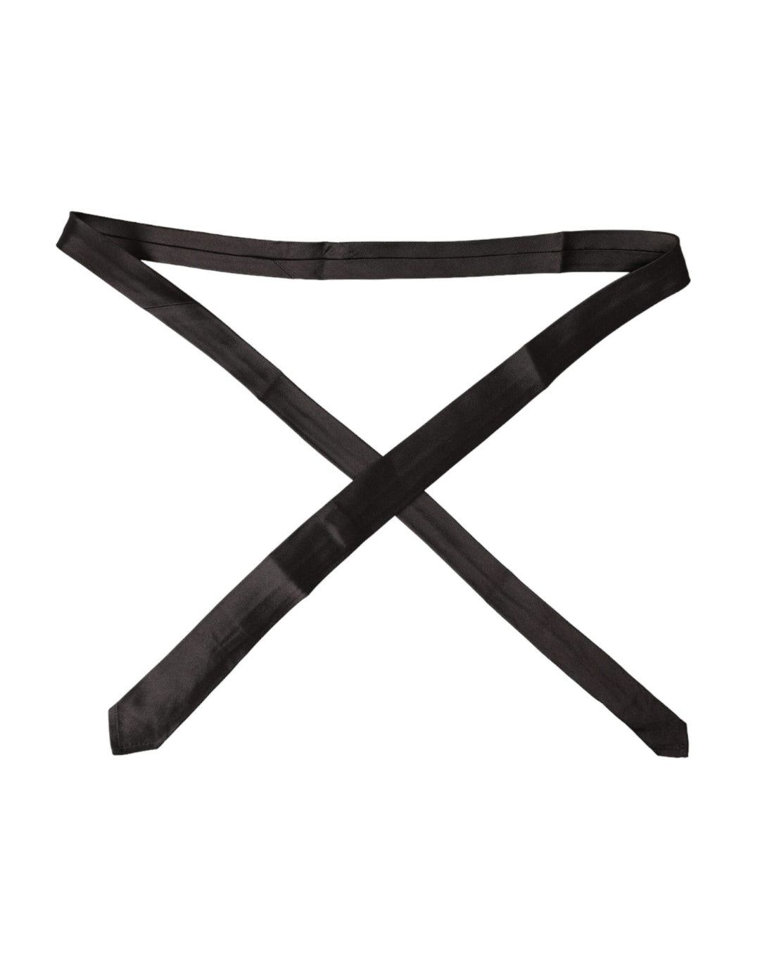 Brown Solid 100% Seide Verstellbare Krawatte