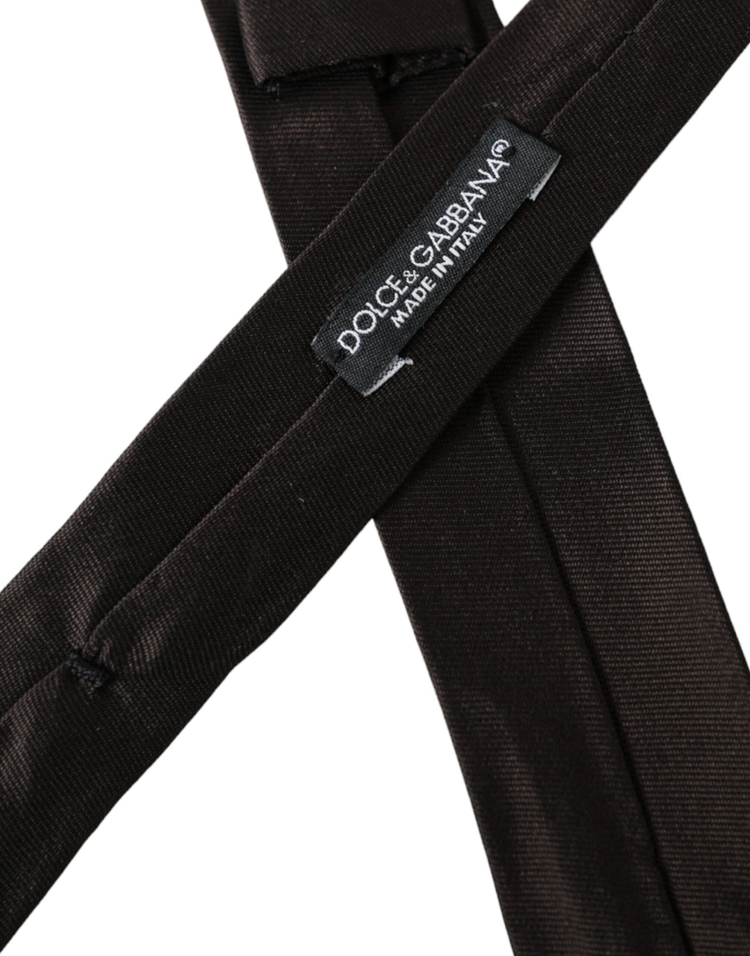 Brown Solid 100% Seide Verstellbare Krawatte