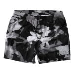 Multicolor Camouflage DG Logo Beachwear Shorts Bademode