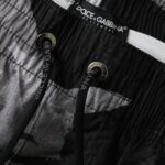 Multicolor Camouflage DG Logo Beachwear Shorts Bademode