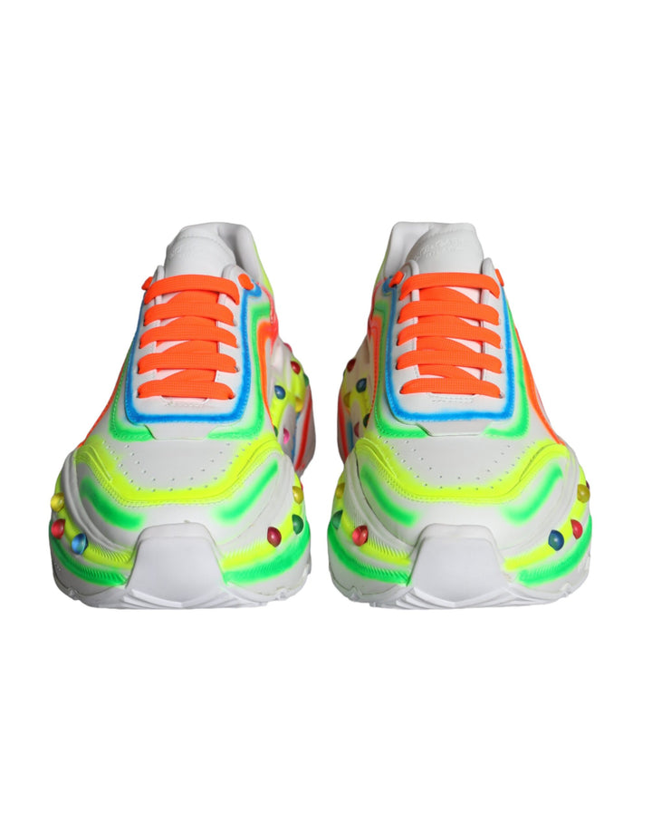 Dolce & Gabbana Multicolor Daymaster LED beleuchtete Sneaker Schuhe