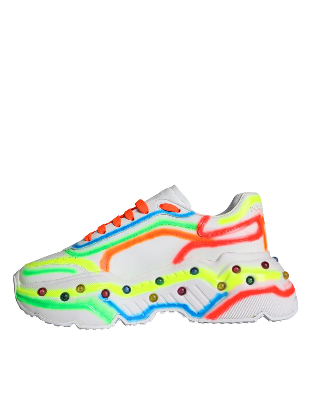 Dolce & Gabbana Multicolor Daymaster LED beleuchtete Sneaker Schuhe