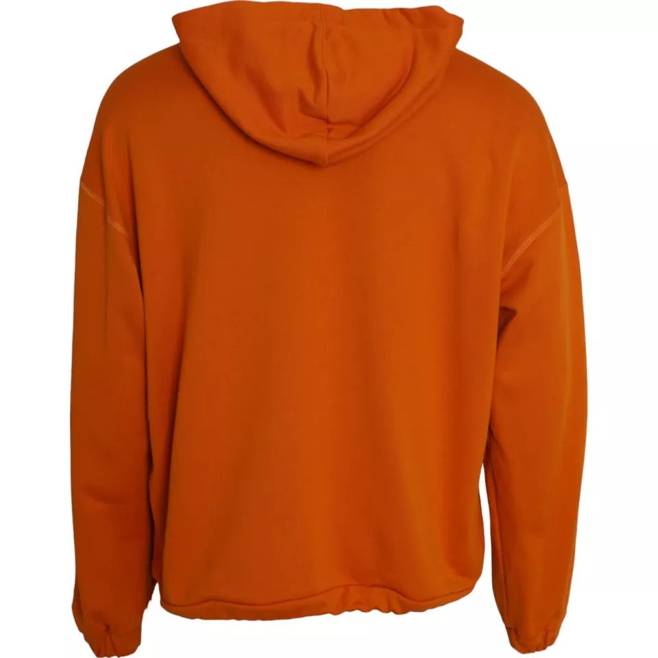Orange hoodie sweater