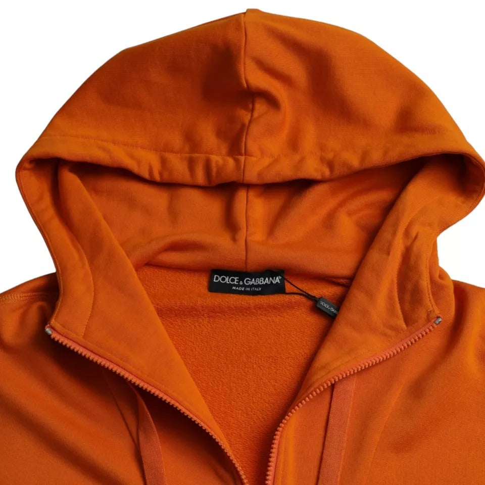 Orange hoodie sweater