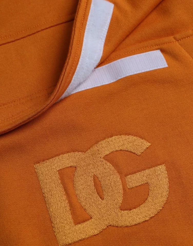 Orange hoodie sweater