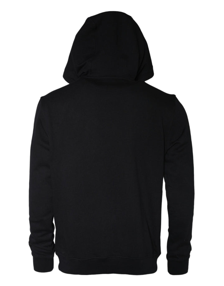 Schwarzer Medusa Baumwolle Sweatshirt