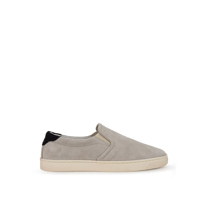 Brunello Cucinelli Graue Leder Sneaker