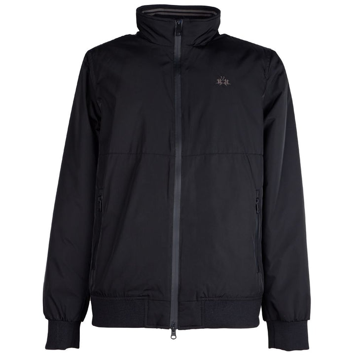 Black polyester jacket