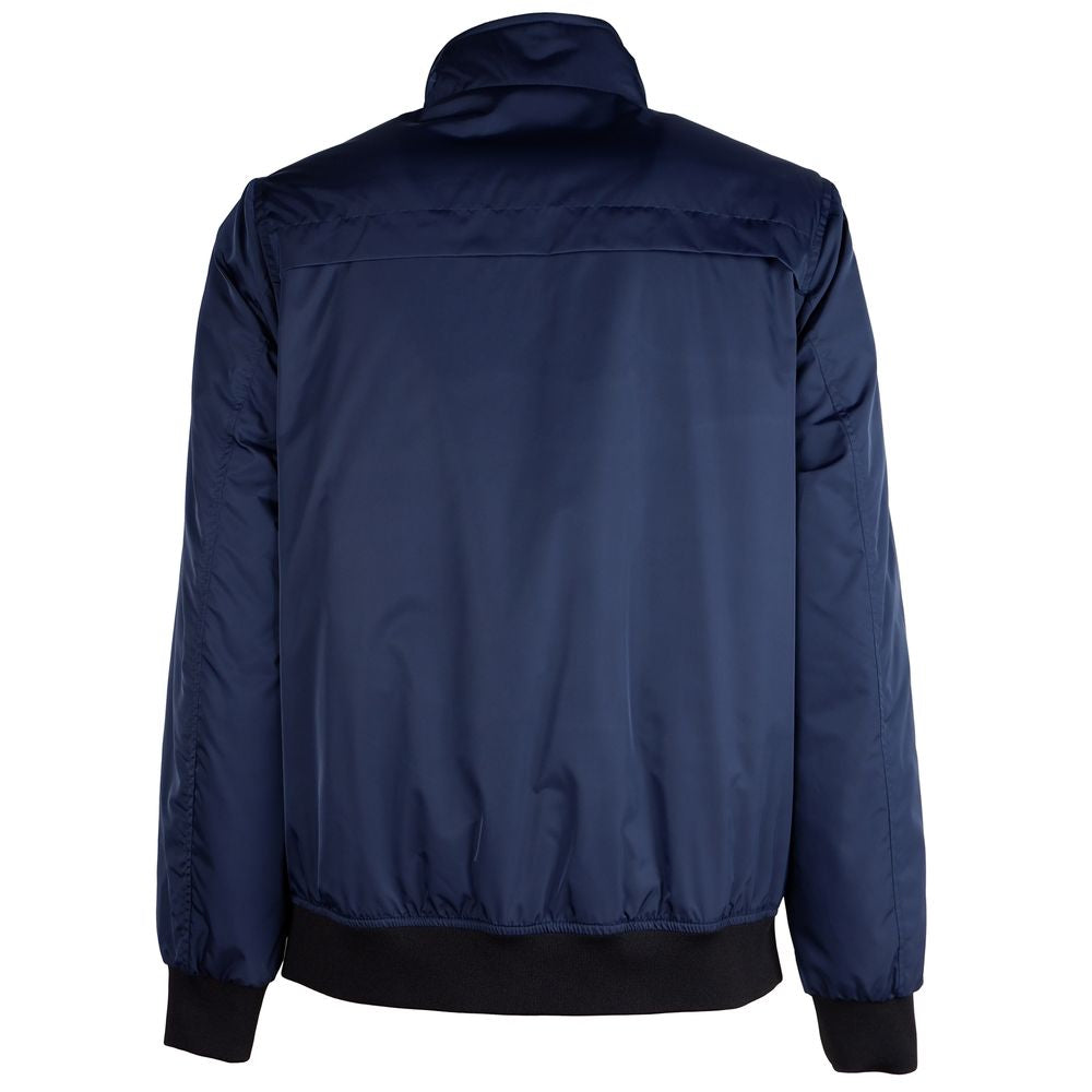 Blue polyester jacket