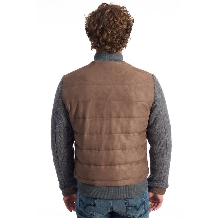 Braune Jacke aus Wolle für Männer