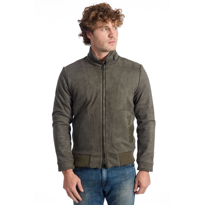 Green Ecomontone men's jacket