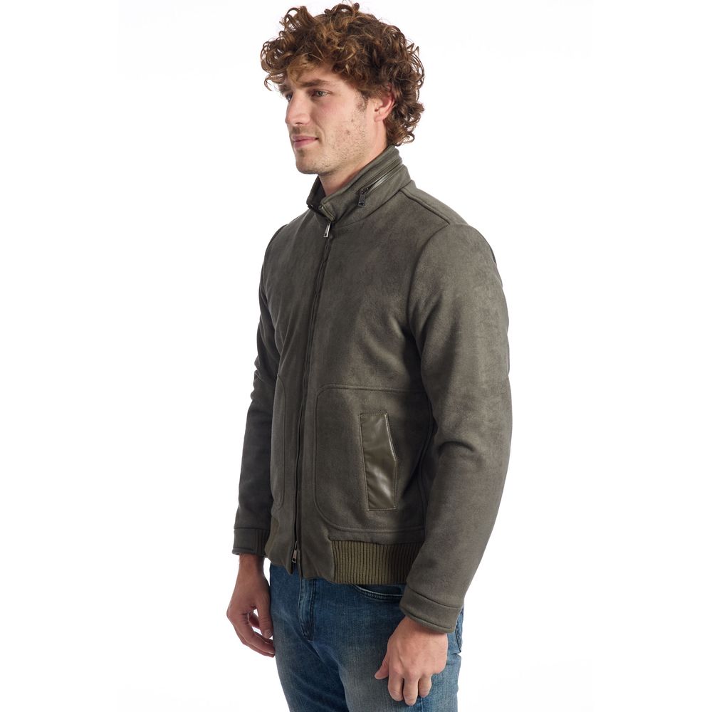 Green Ecomontone men's jacket