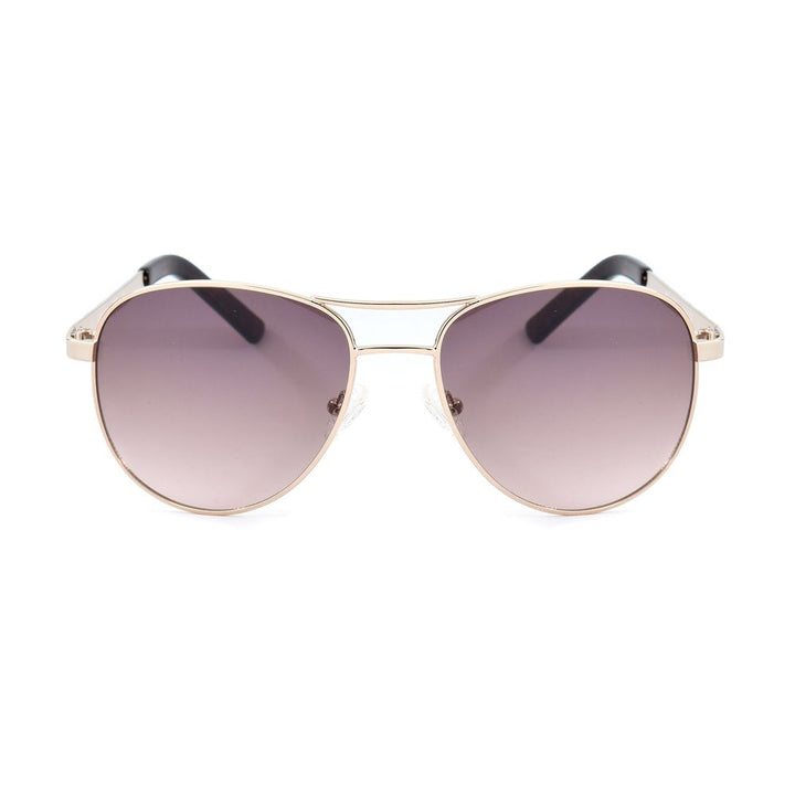 Goldfarbene Metall-Sonnenbrille