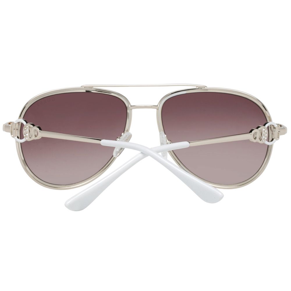 Goldene Metall-Sonnenbrille