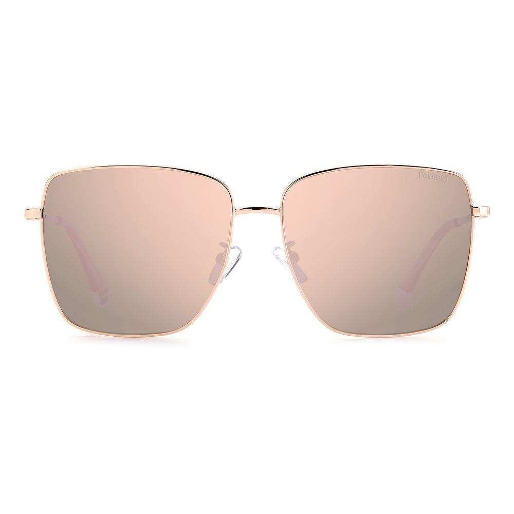 Goldene Metall-Sonnenbrille