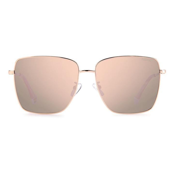 Goldene Metall-Sonnenbrille