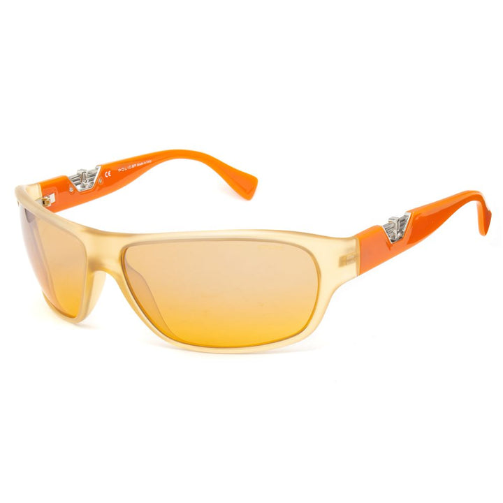 Police Orange gespritzte Sonnenbrille