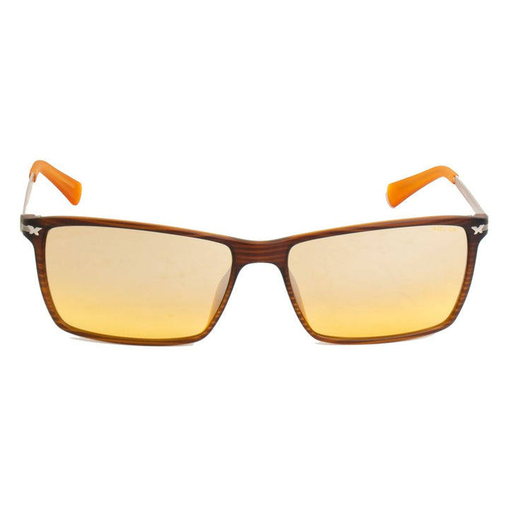 Braun gespritzte Sonnenbrille