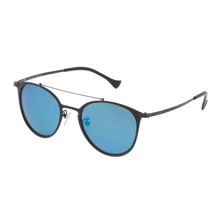 Schwarze Metall-Sonnenbrille
