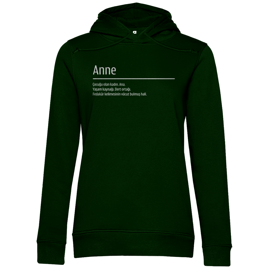 Damen Premium Bio Hoodie - anne