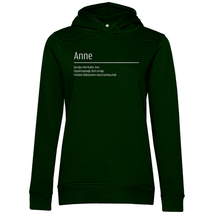Damen Premium Bio Hoodie - anne