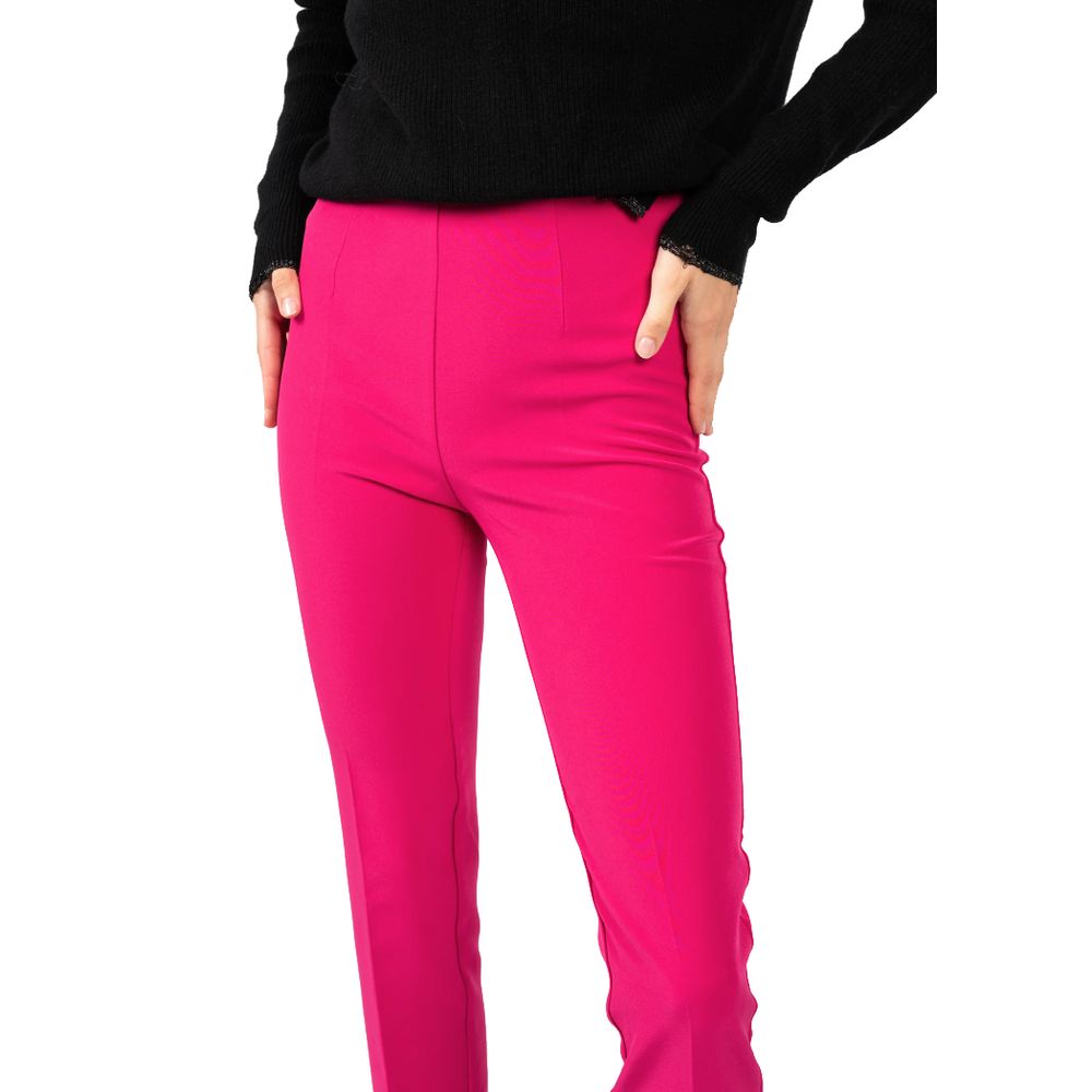 PINKO Fuchsia Polyester Pullover