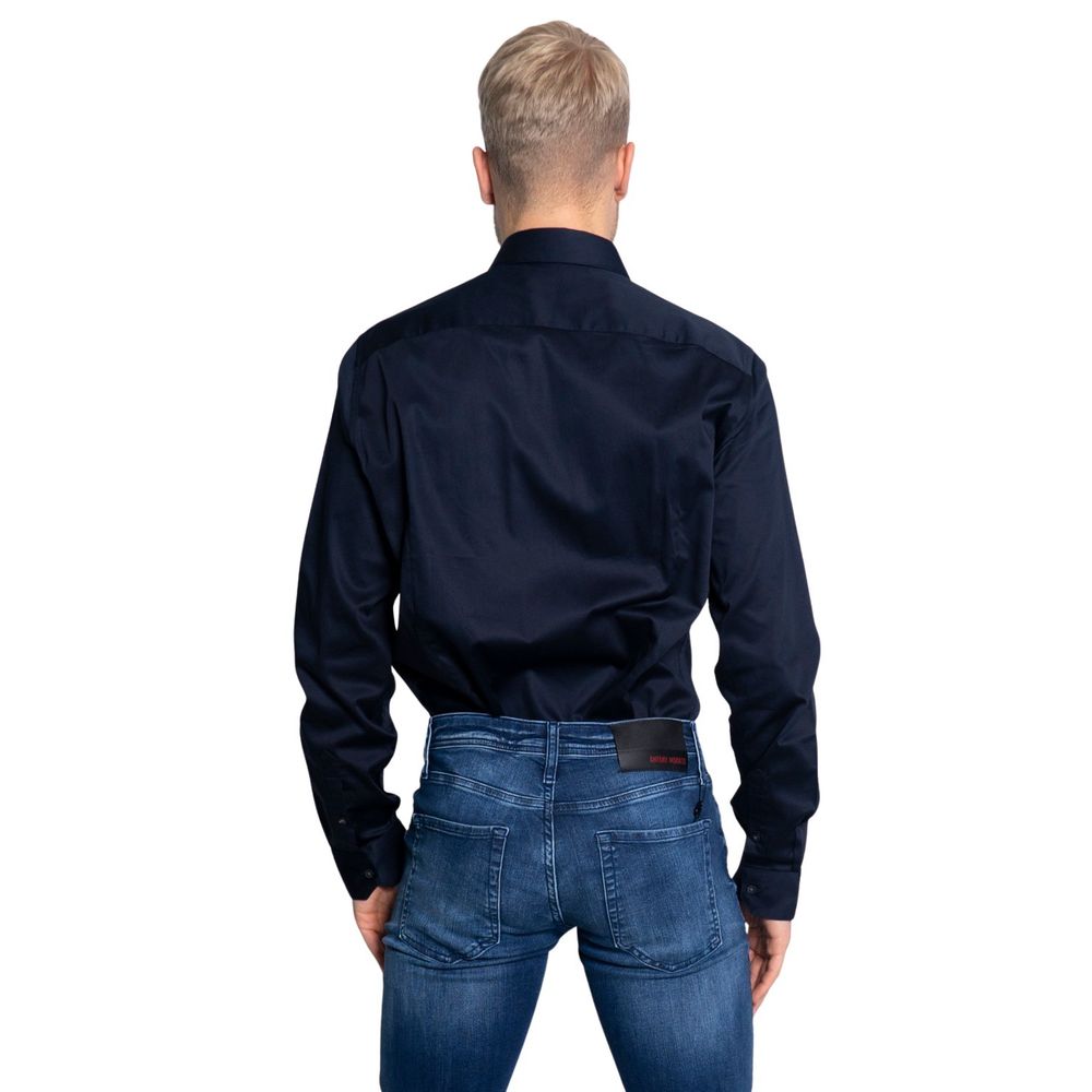 Blue cotton shirt