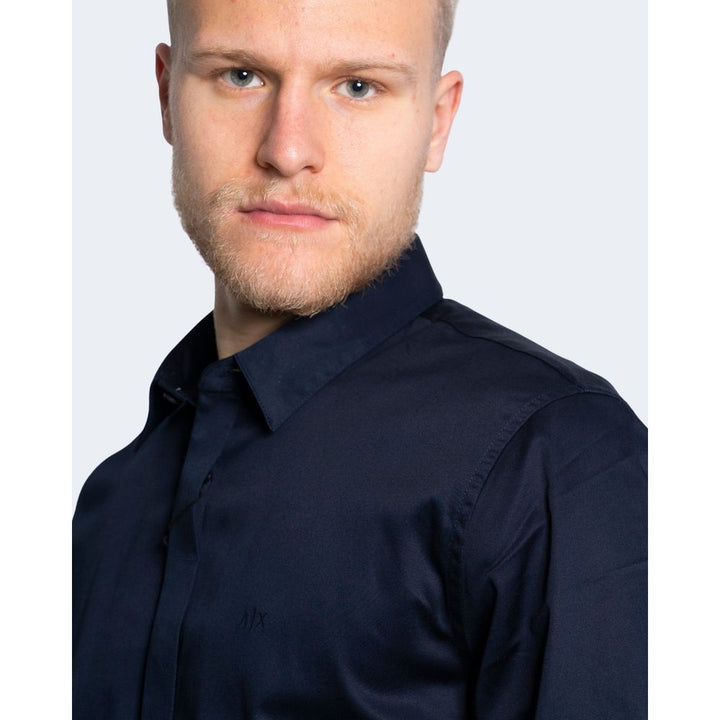 Blue cotton shirt
