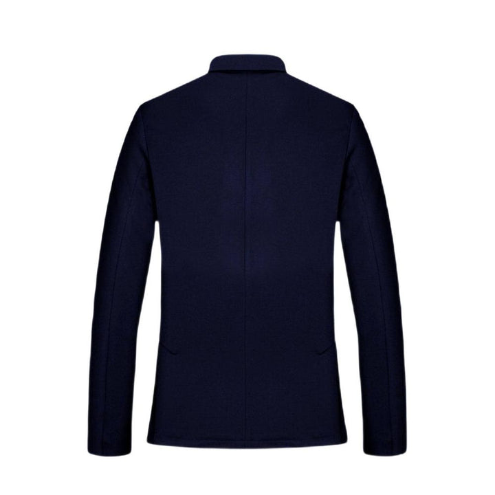 Blue viscose blazer