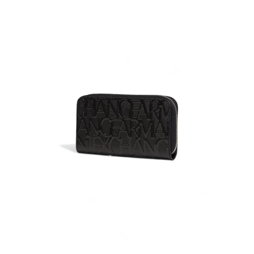 Black polyester wallet