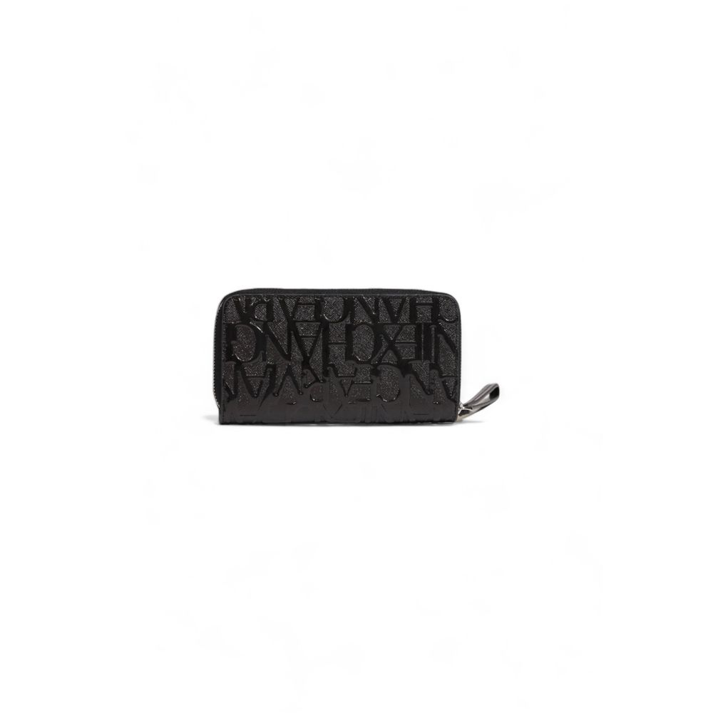 Black polyester wallet