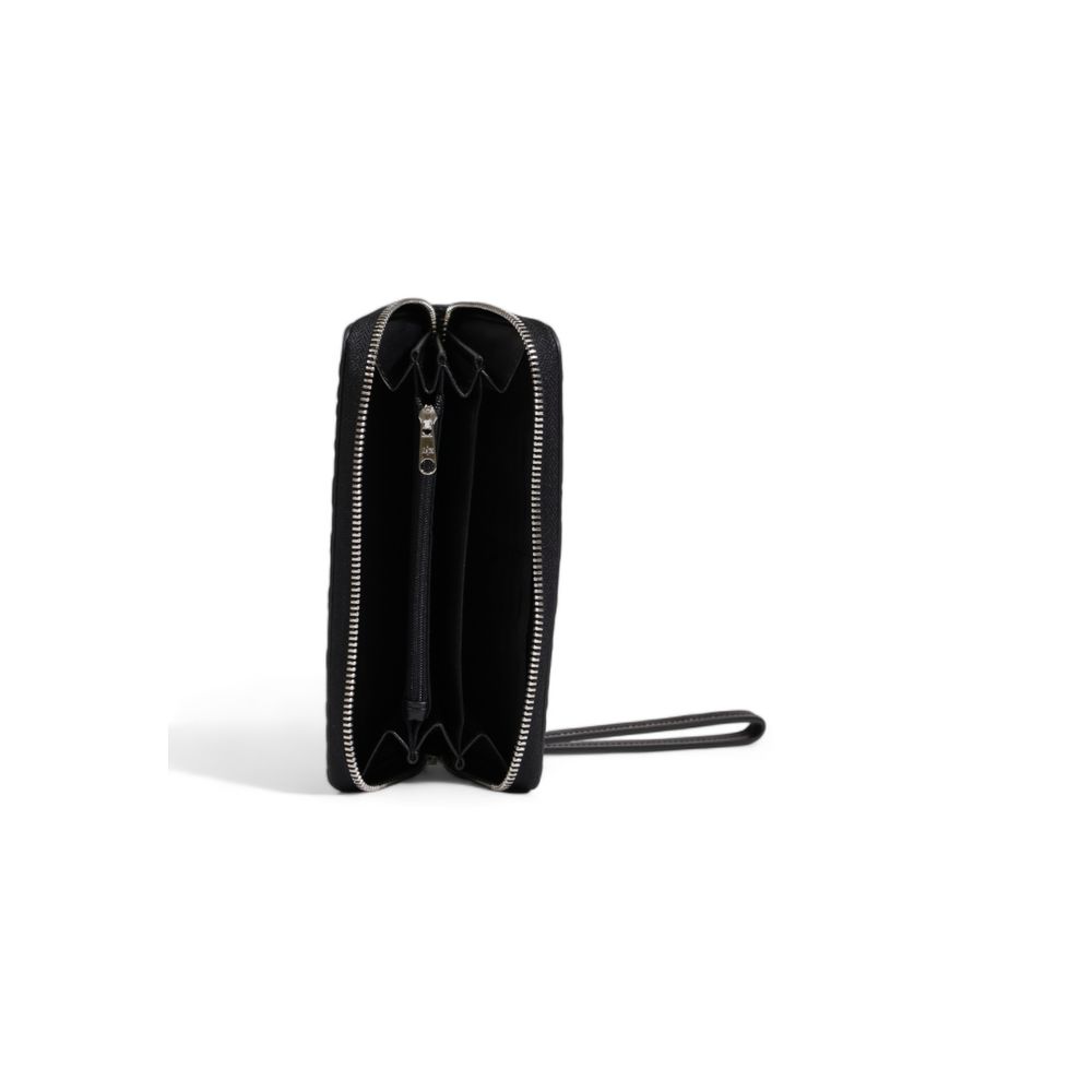 Black polyester wallet