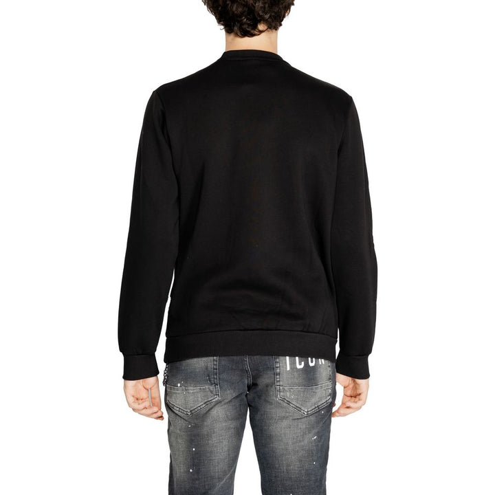 Black cotton sweater
