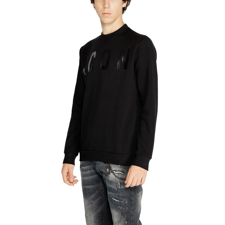 Black cotton sweater