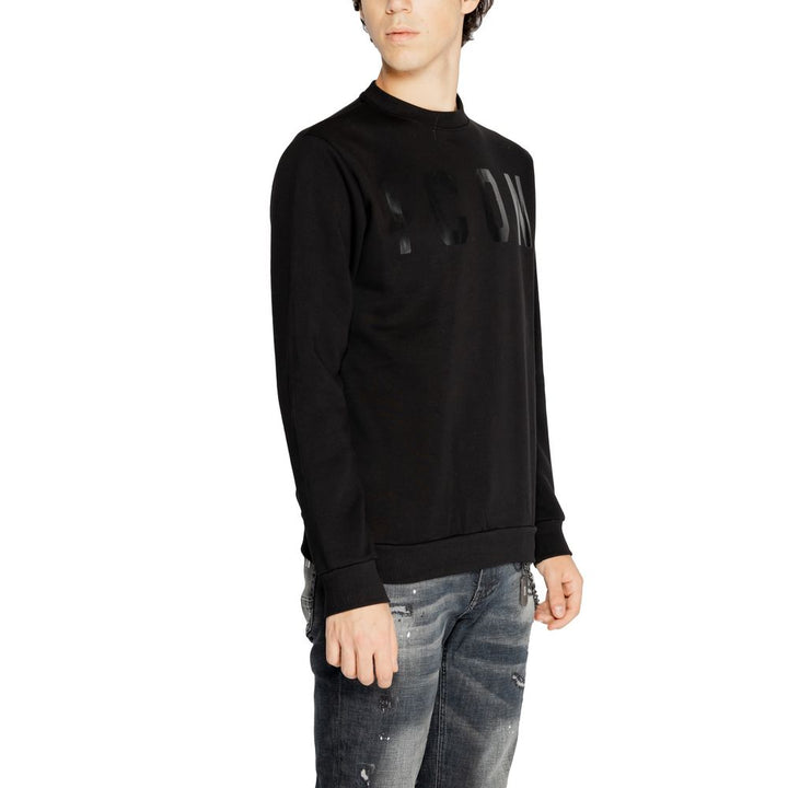 Black cotton sweater