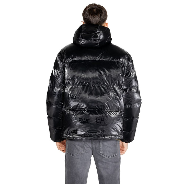 Black polyester jacket
