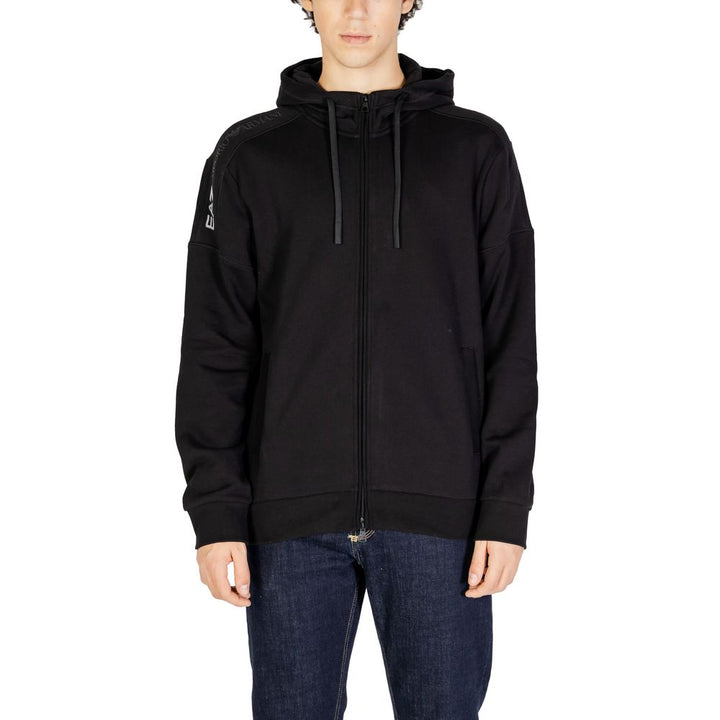 Black cotton sweater