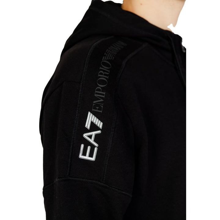 Black cotton sweater
